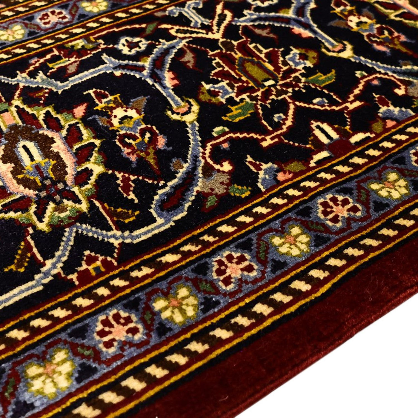 Keshan Tapijt 222x144cm - Perzisch tapijt