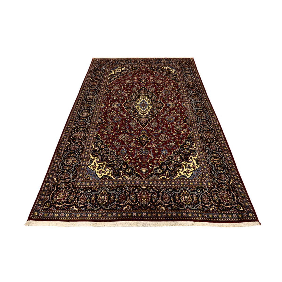 Perzisch tapijt - Keshan - 222 x 144 cm - rood