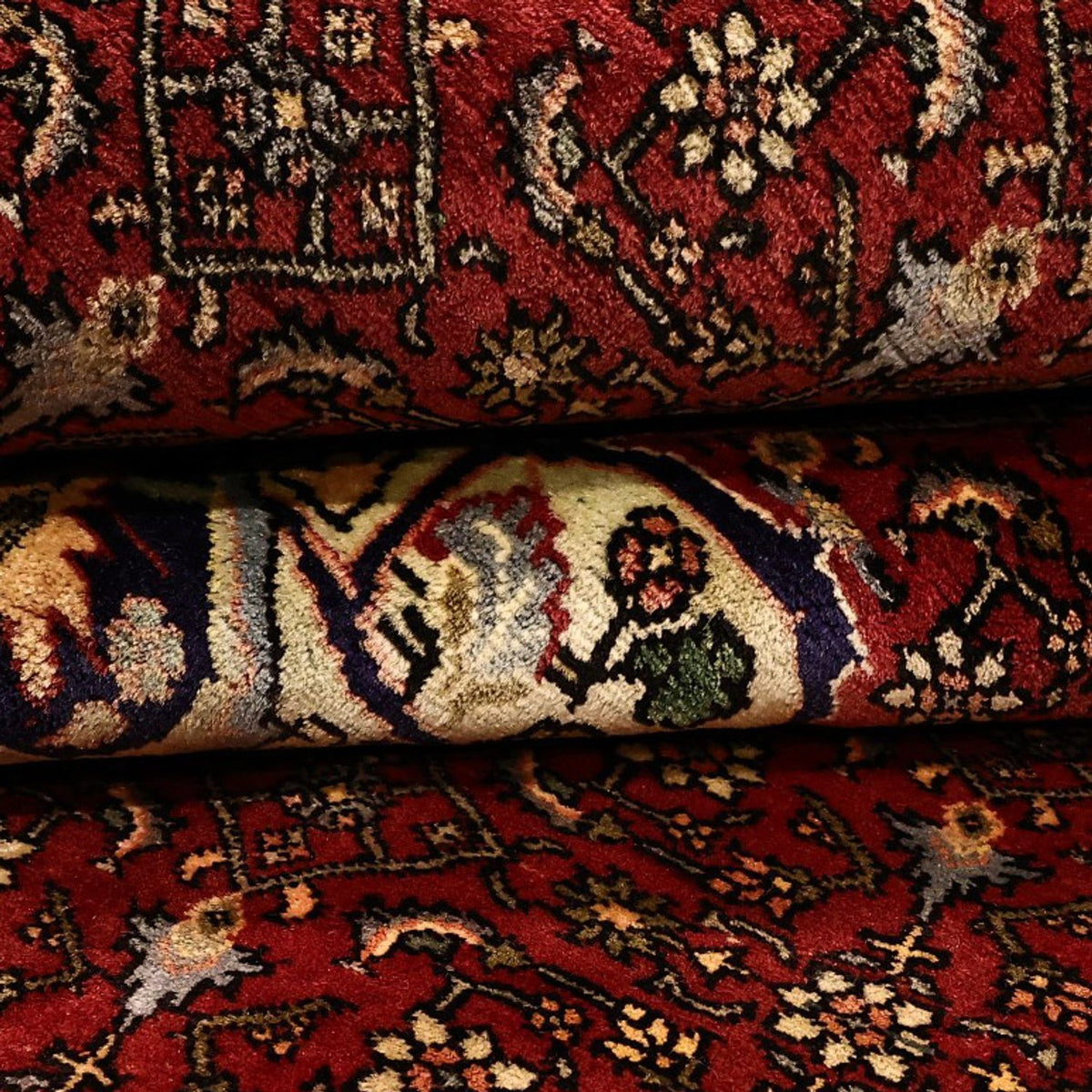 Perzisch tapijt - Bijar - 217 x 144 cm - rood