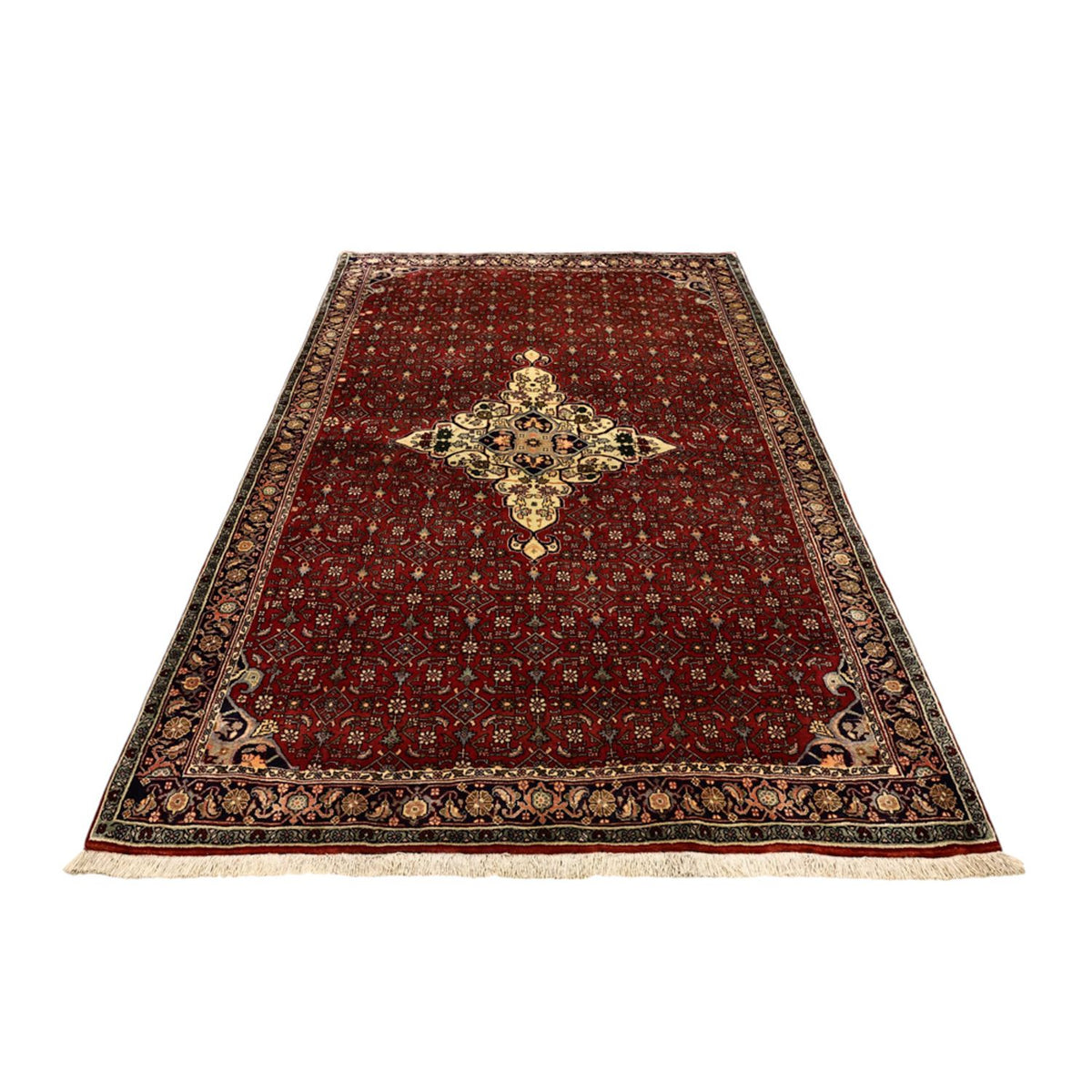 Perzisch tapijt - Bijar - 217 x 144 cm - rood