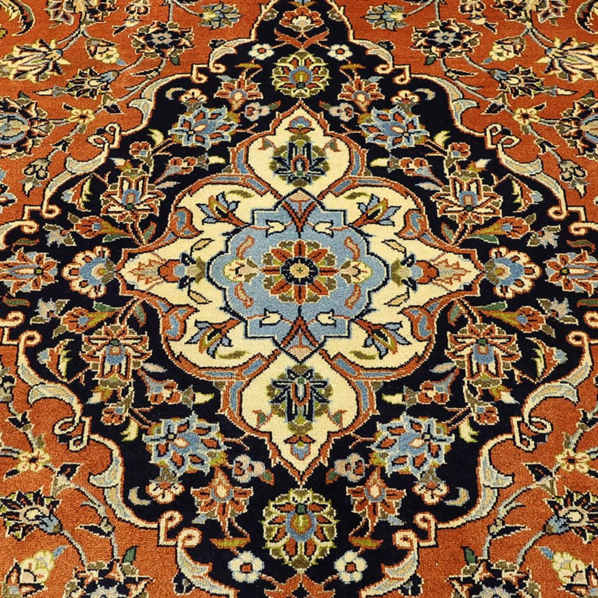 Perzisch tapijt - Keshan - 347 x 251 cm - licht rood