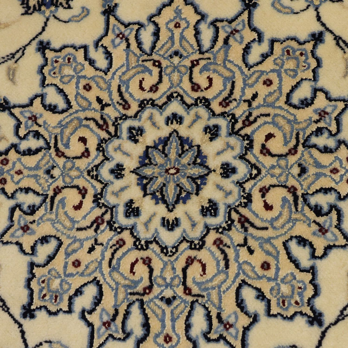 Perzisch tapijt - Nain - Koninklijk - Koninklijke - 161 x 108 cm - beige