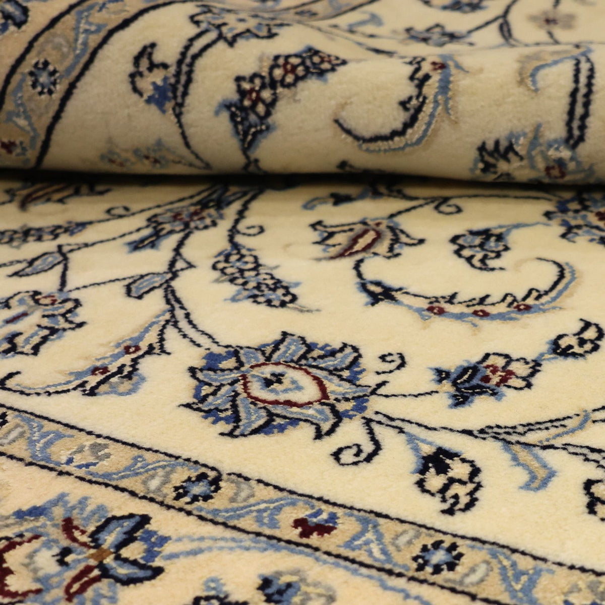 Perzisch tapijt - Nain - Koninklijk - Koninklijke - 161 x 108 cm - beige