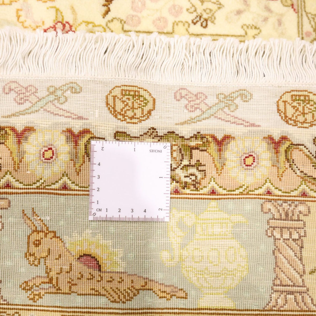 Perzisch tapijt - Tabriz - Royal - Koninklijke - 160 x 102 cm - zand