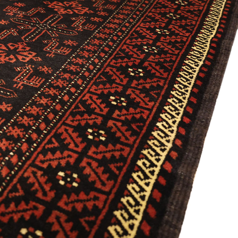 Loper Baluch tapijt - 197 x 105 cm - donkerrood