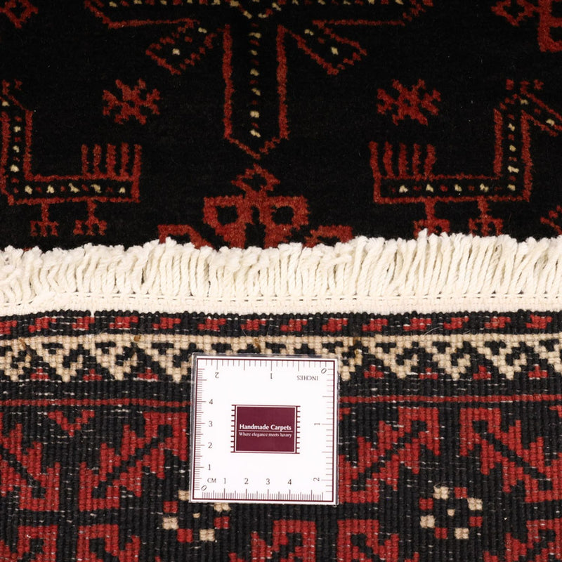 Loper Baluch tapijt - 197 x 105 cm - donkerrood