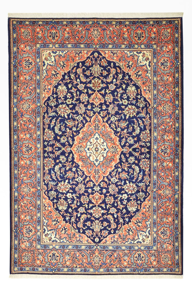 Perzisch tapijt - Keshan - 169 x 114 cm - donkerblauw