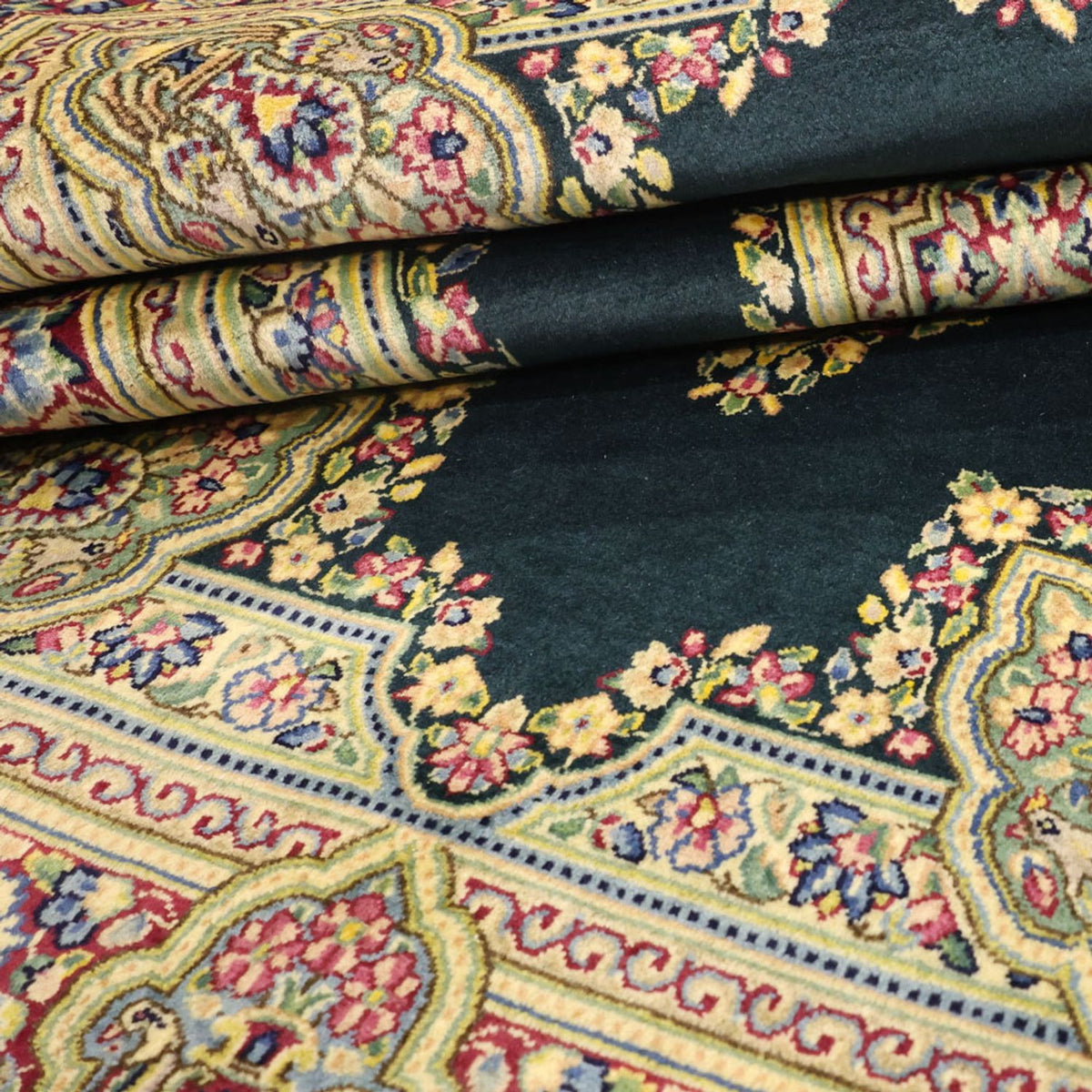 Perzisch tapijt - Klassiek - 152 x 92 cm - donkerblauw