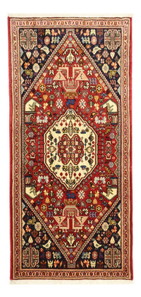 Gabbeh Tapijt - Kashkuli Perzisch - 153 x 70 cm - rood