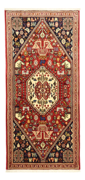 Gabbeh Tapijt - Kashkuli Perzisch - 153 x 70 cm - rood