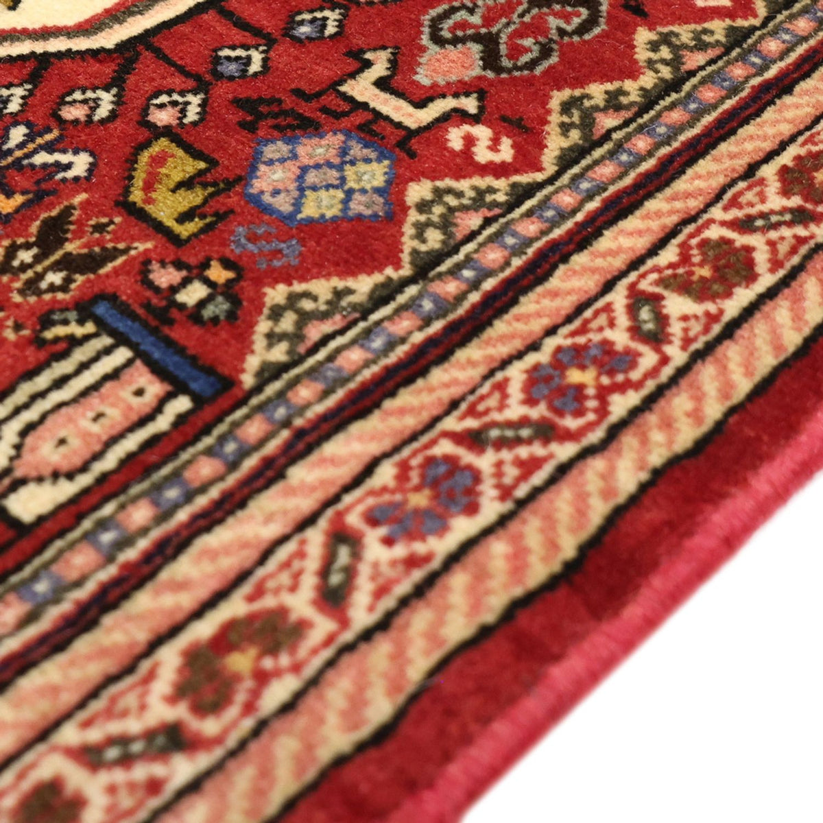 Gabbeh Tapijt - Kashkuli Perzisch - 153 x 70 cm - rood
