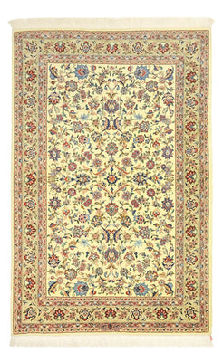 Perzisch tapijt - Isfahan - Premium - 153 x 100 cm - beige
