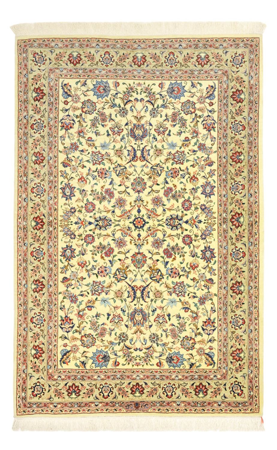 Perzisch tapijt - Isfahan - Premium - 153 x 100 cm - beige