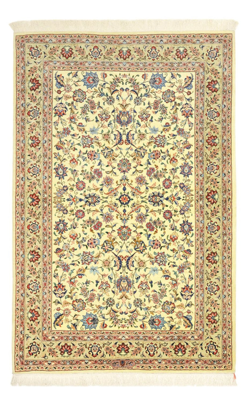 Perzisch tapijt - Isfahan - Premium - 153 x 100 cm - beige