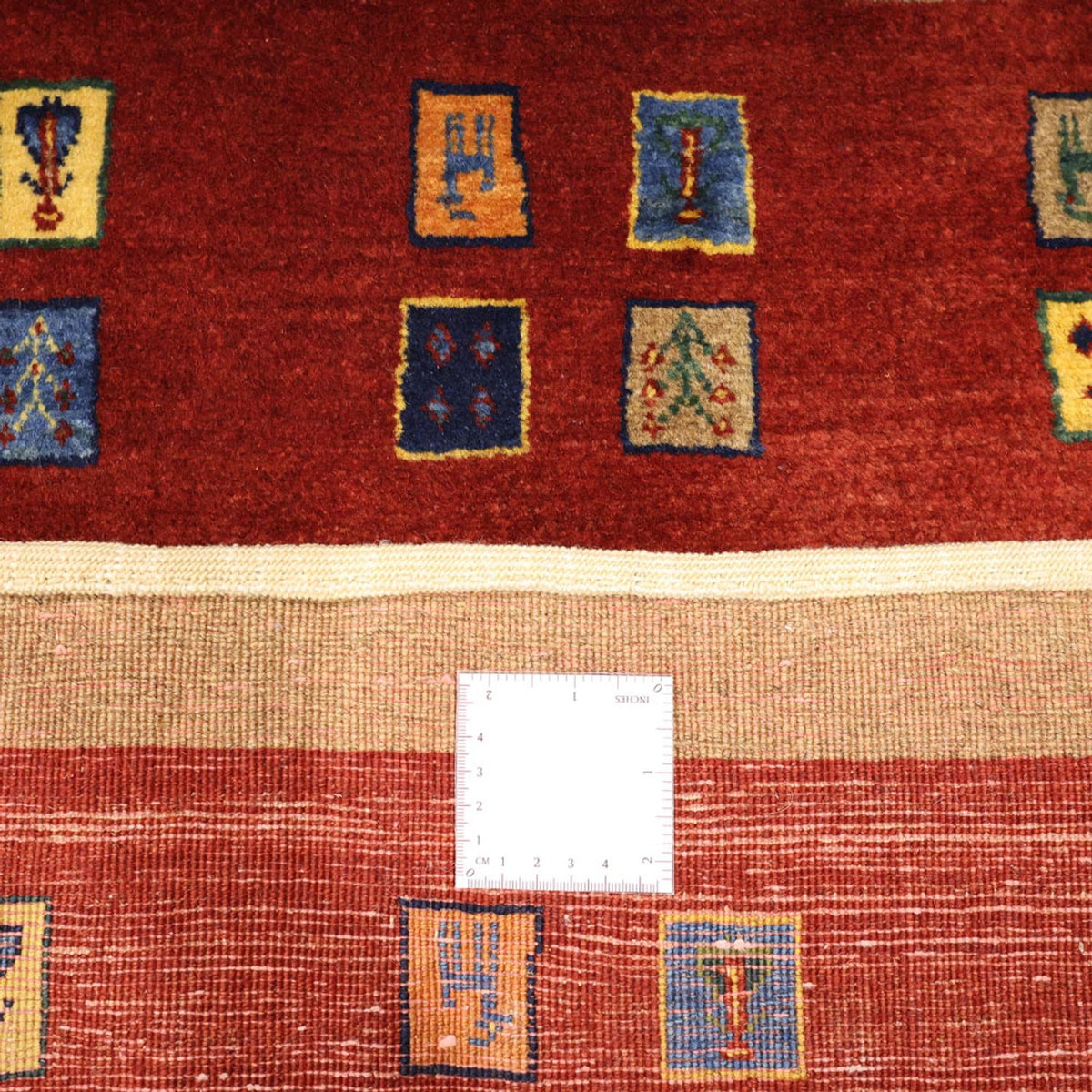 Gabbeh Tapijt - Loribaft Perzisch - 158 x 108 cm - veelkleurig