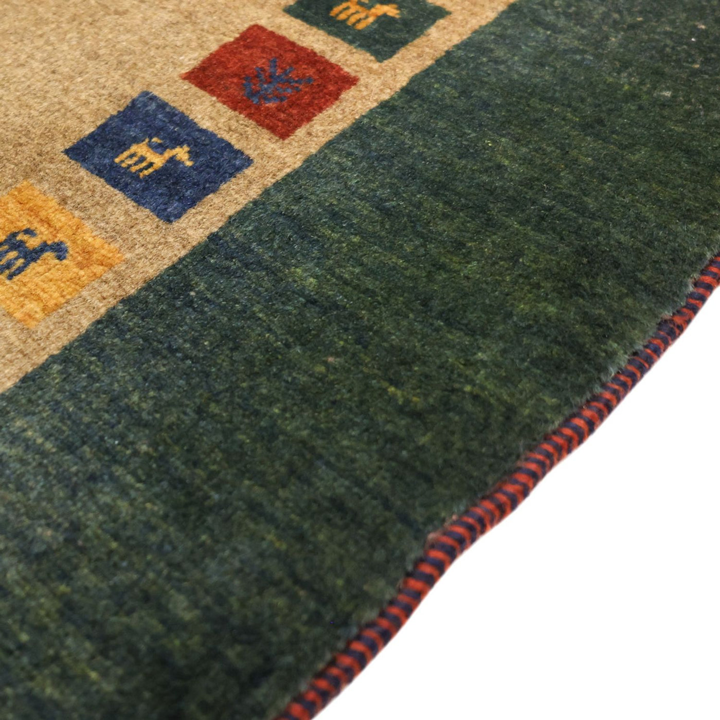 Loribaft Tapijt 128x86cm - Perserteppich Wollteppich