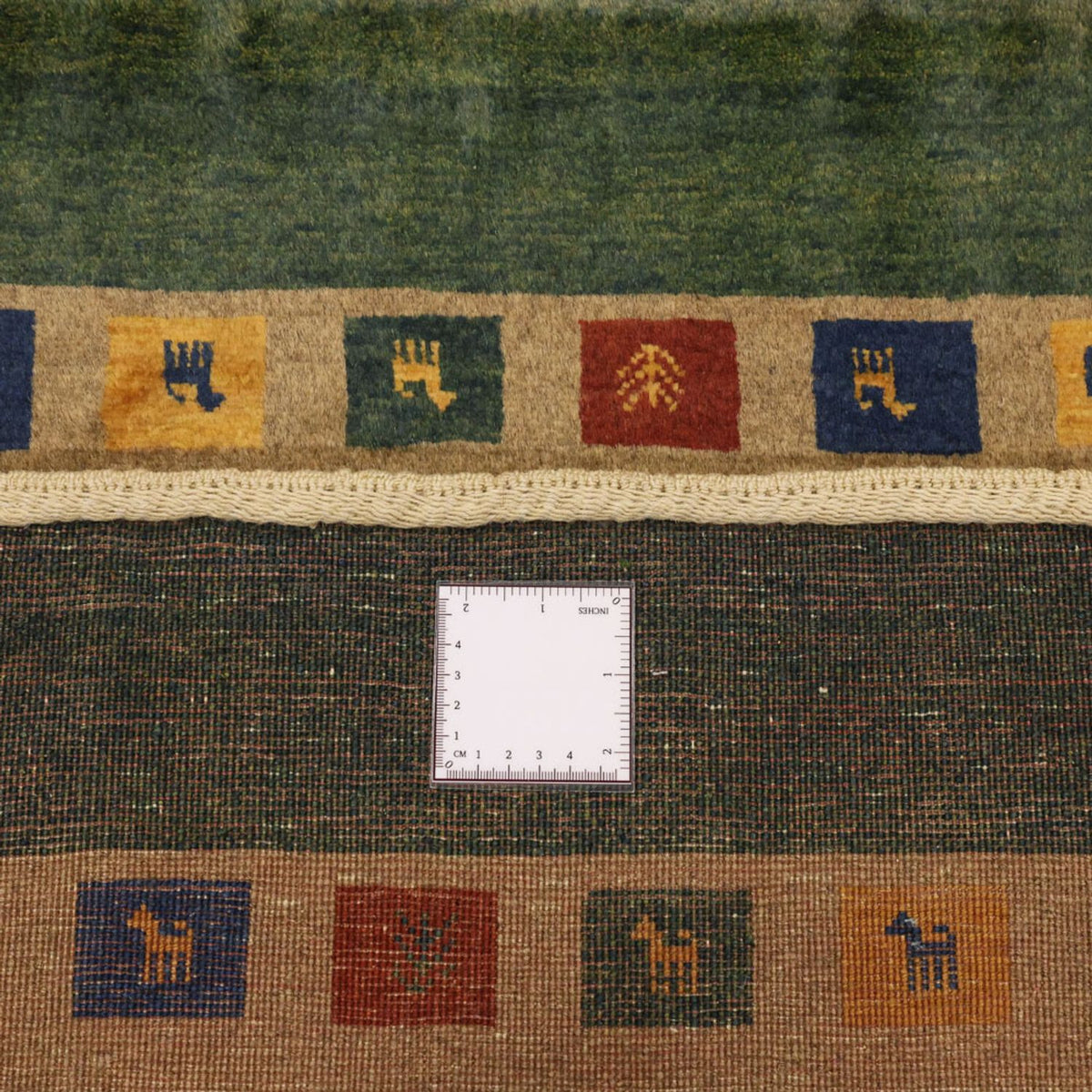 Gabbeh Tapijt - Loribaft Perzisch - 128 x 86 cm - veelkleurig