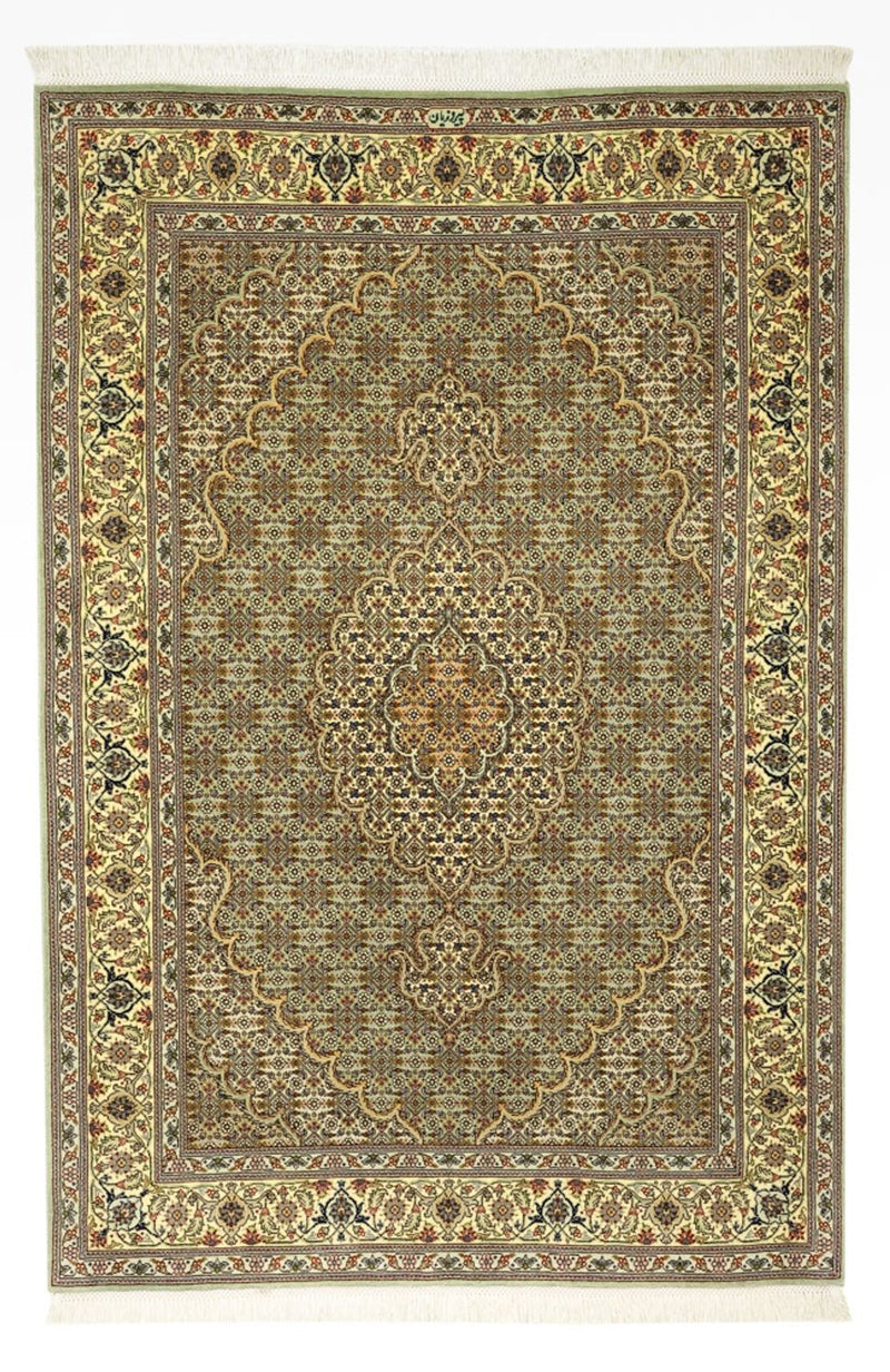 Perzisch tapijt - Tabriz - Royal - 150 x 101 cm - zand