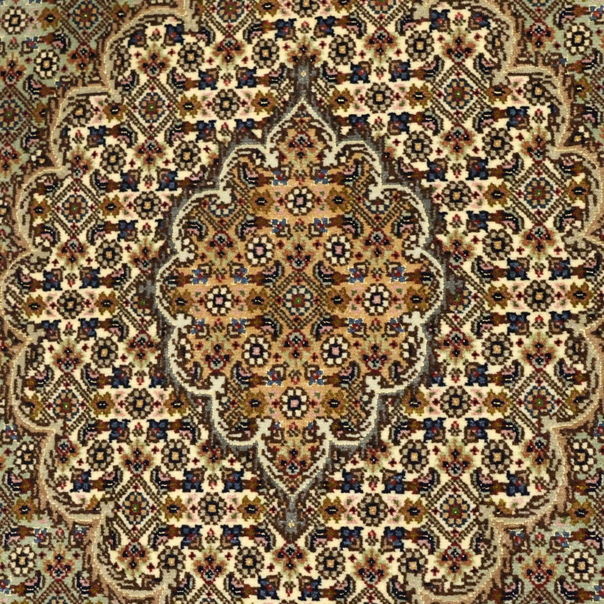 Perzisch tapijt - Tabriz - Royal - 150 x 101 cm - zand