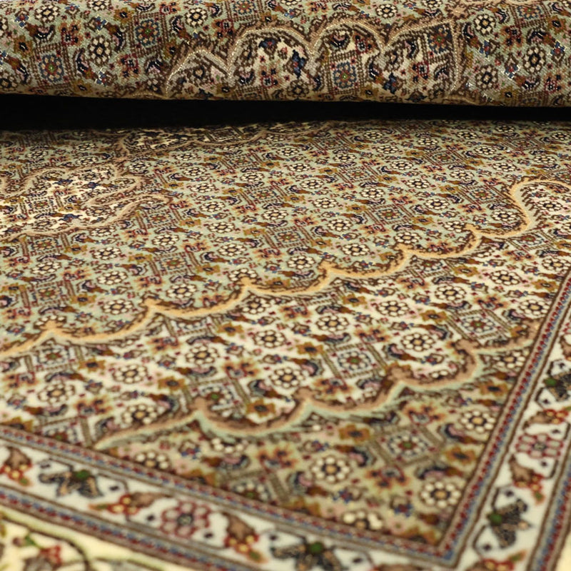 Perzisch tapijt - Tabriz - Royal - 150 x 101 cm - zand