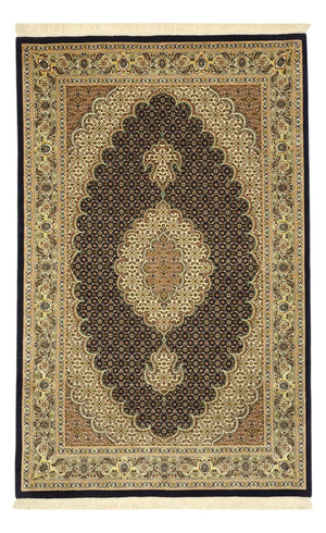 Perzisch tapijt - Tabriz - Royal - Zijden halsketting - 160 x 98 cm - donker beige