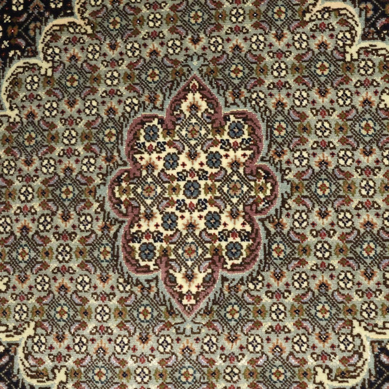 Perzisch tapijt - Tabriz - Royal - 147 x 100 cm - donker beige