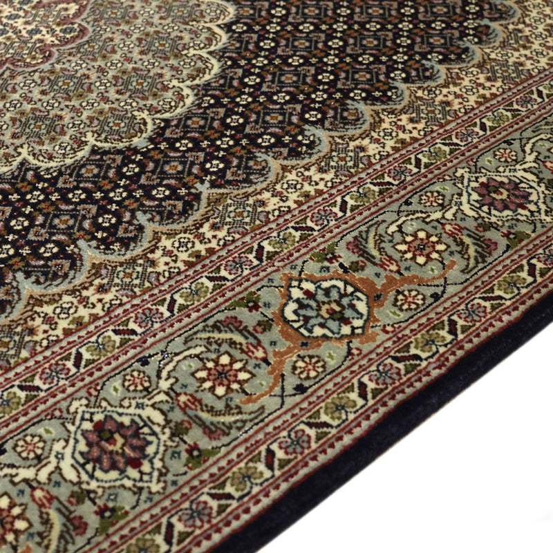 Perzisch tapijt - Tabriz - Royal - 147 x 100 cm - donker beige
