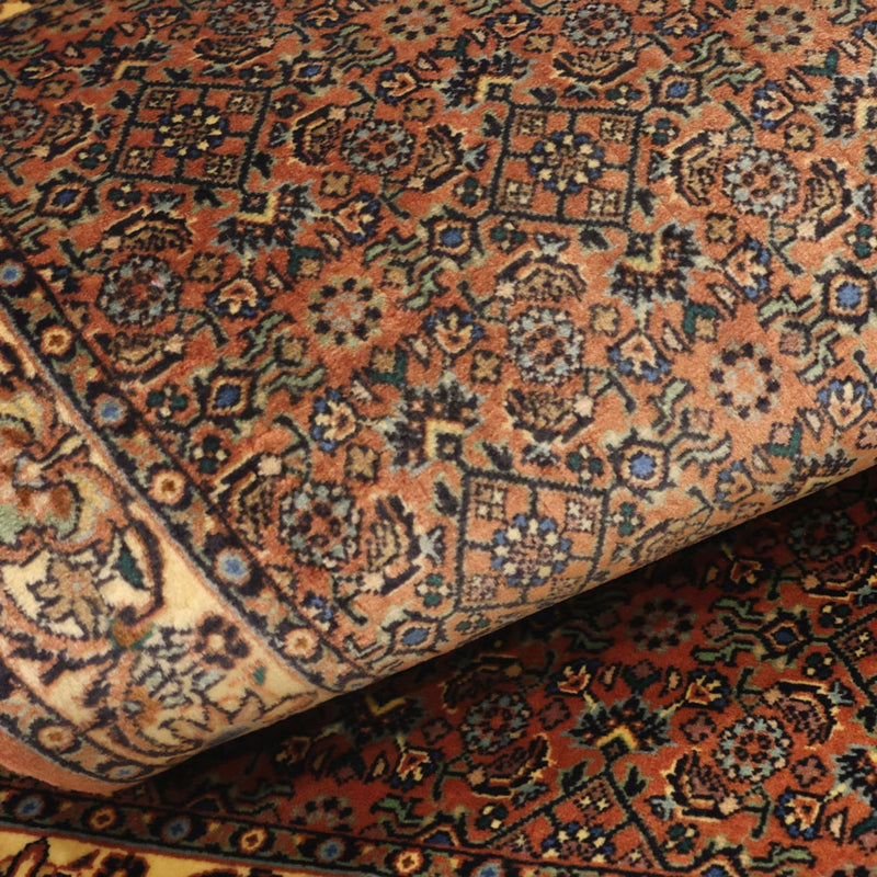 Perzisch tapijt - Bijar - 144 x 71 cm - donker beige