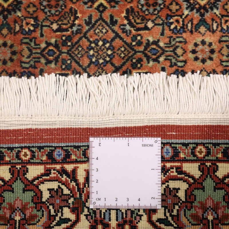 Perzisch tapijt - Bijar - 144 x 71 cm - donker beige