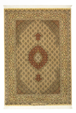 Perzisch tapijt - Tabriz - Royal - Koninklijke - 150 x 103 cm - zand