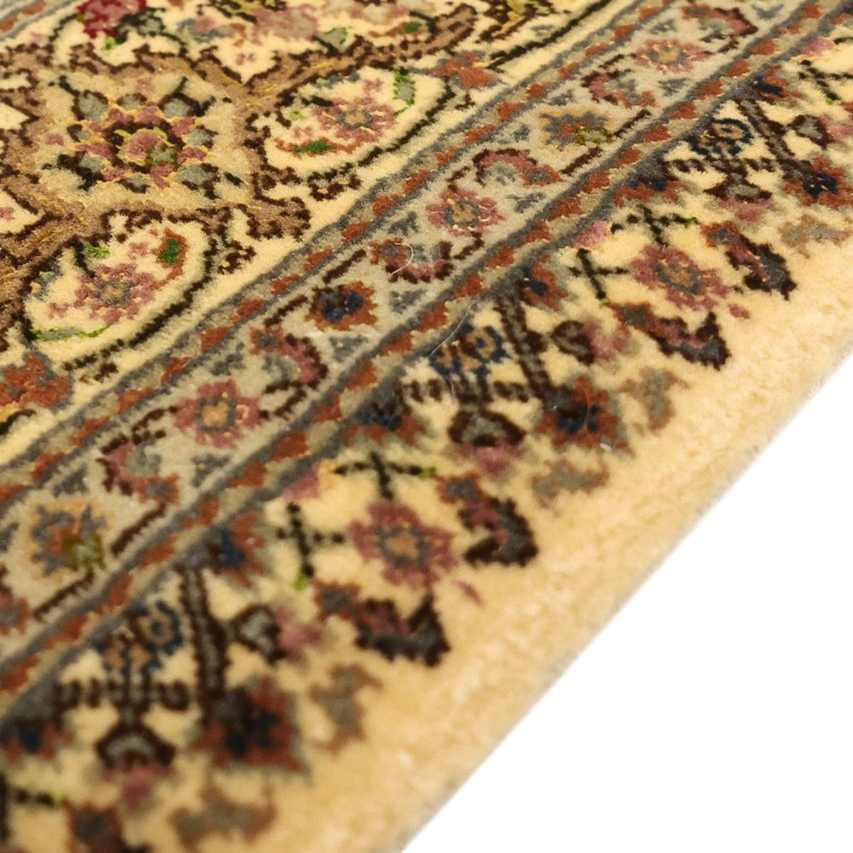 Perzisch tapijt - Tabriz - Royal - Koninklijke - 150 x 103 cm - zand