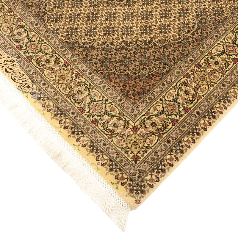 Perzisch tapijt - Tabriz - Royal - Koninklijke - 150 x 103 cm - zand