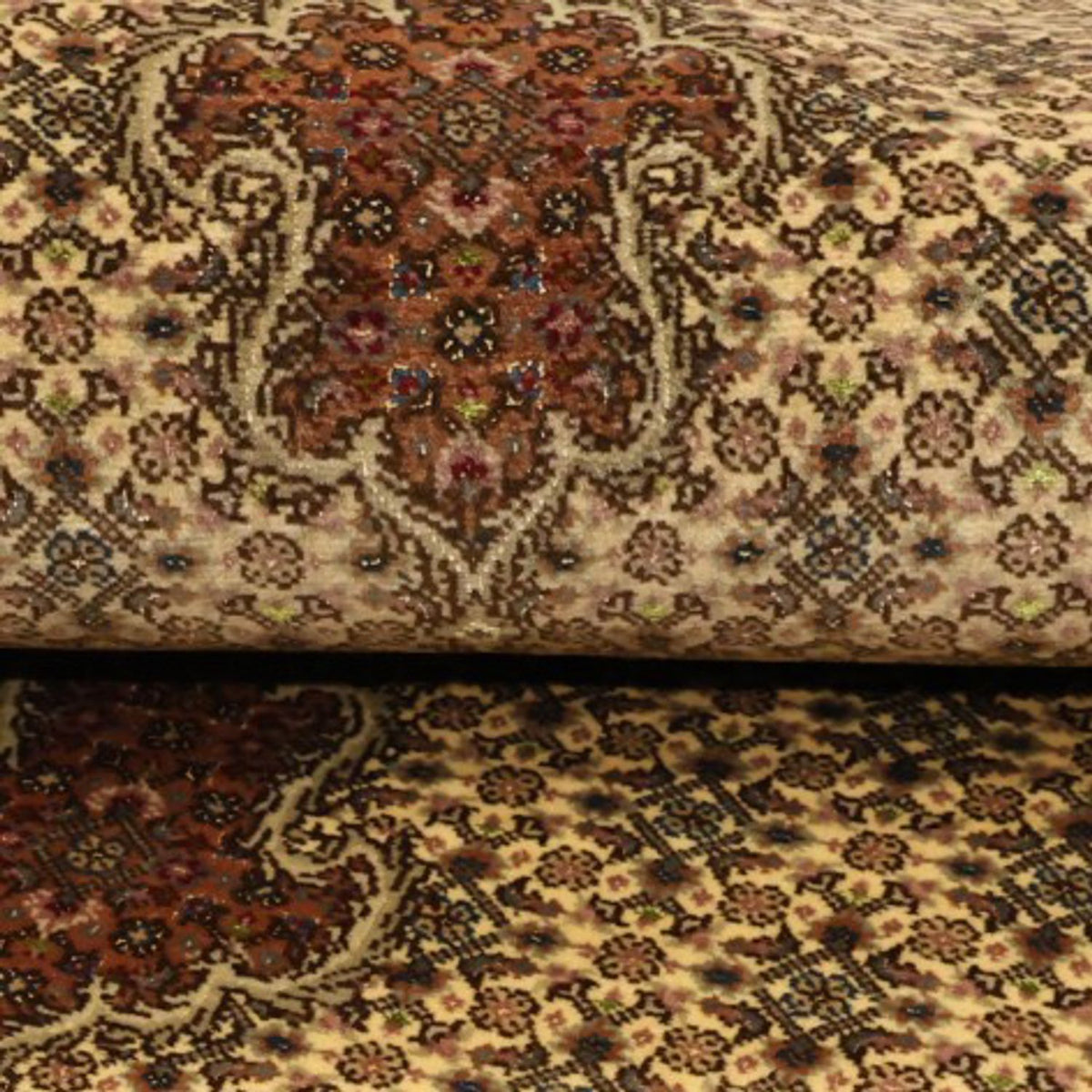 Perzisch tapijt - Tabriz - Royal - Koninklijke - 150 x 103 cm - zand