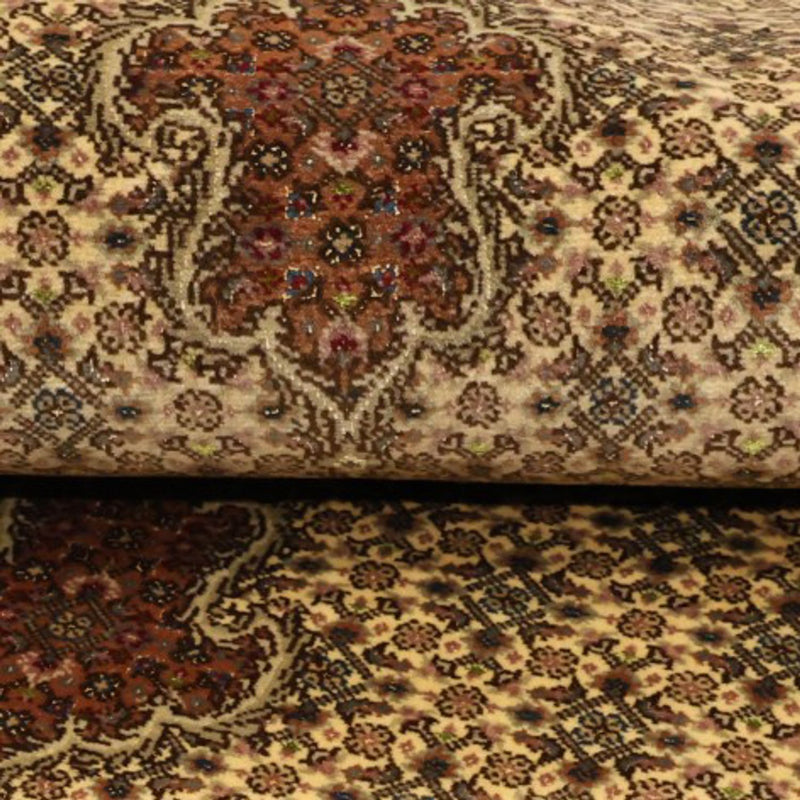 Perzisch tapijt - Tabriz - Royal - Koninklijke - 150 x 103 cm - zand