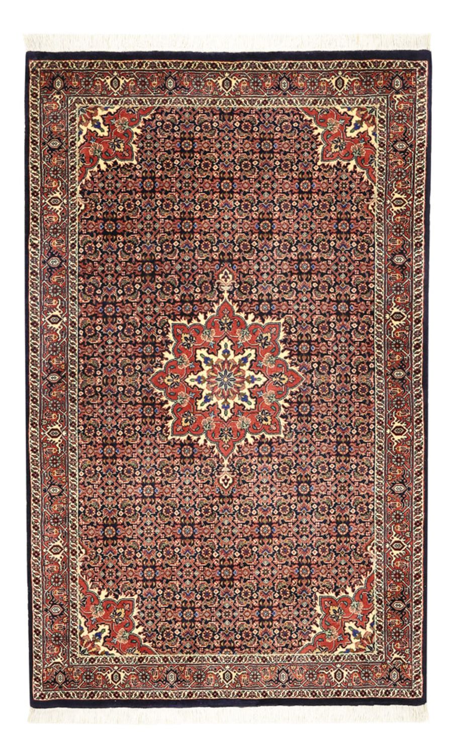 Perzisch tapijt - Bijar - 146 x 90 cm - donker beige