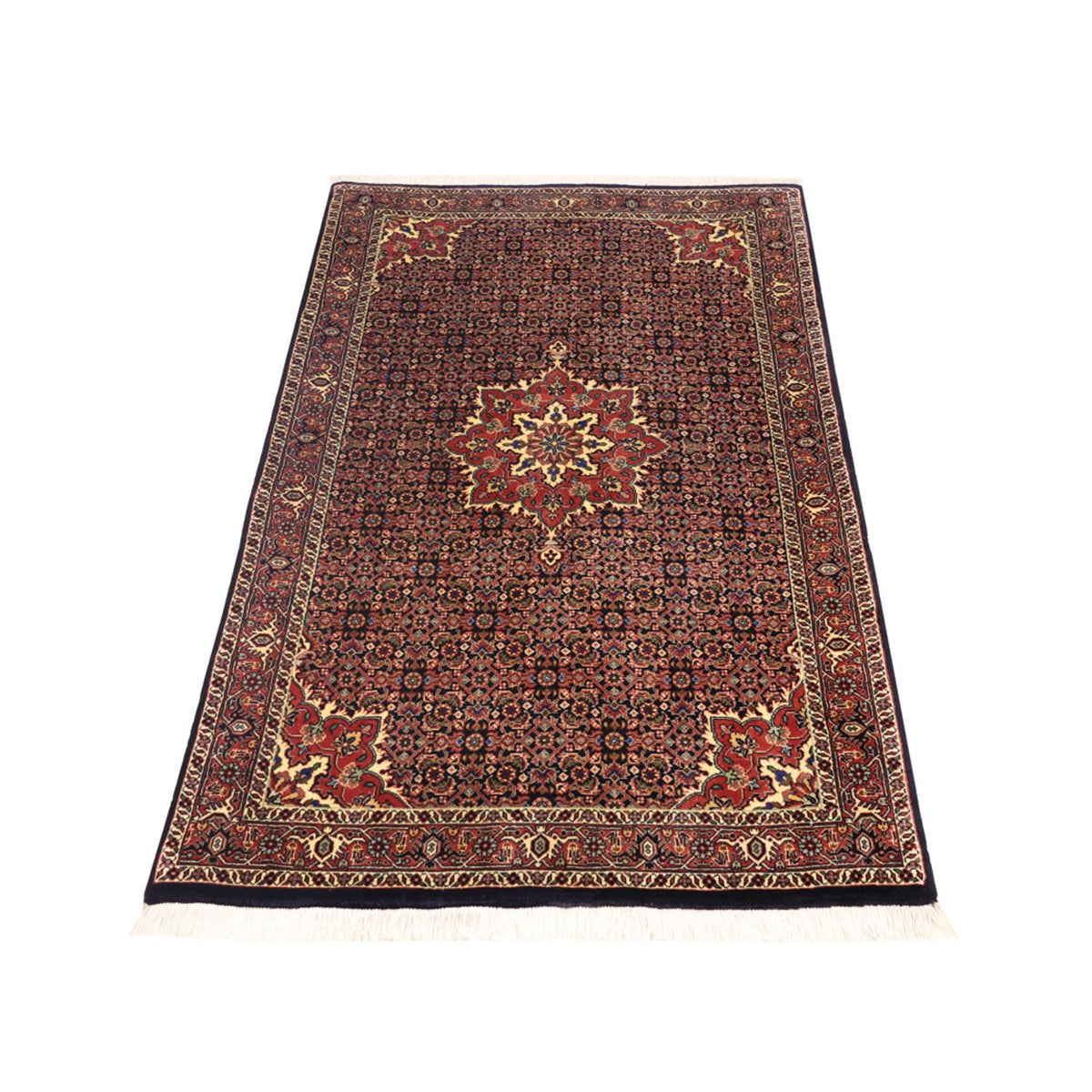 Perzisch tapijt - Bijar - 146 x 90 cm - donker beige