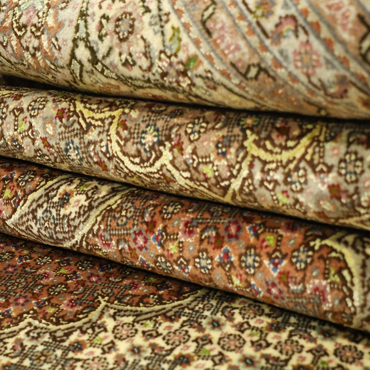 Perzisch tapijt - Tabriz - 300 x 201 cm - licht beige