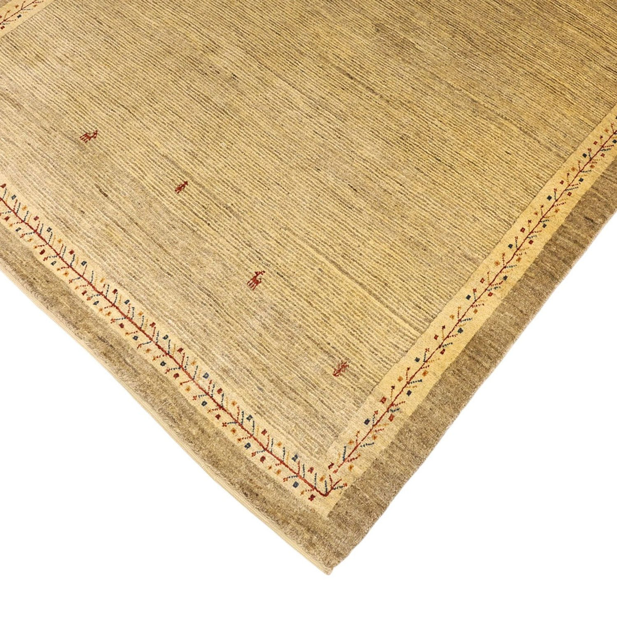 Gabbeh Tapijt - Kashkuli Perzisch - 158 x 112 cm - beige