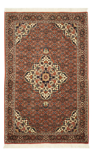 Perzisch tapijt - Bijar - 141 x 89 cm - donker beige