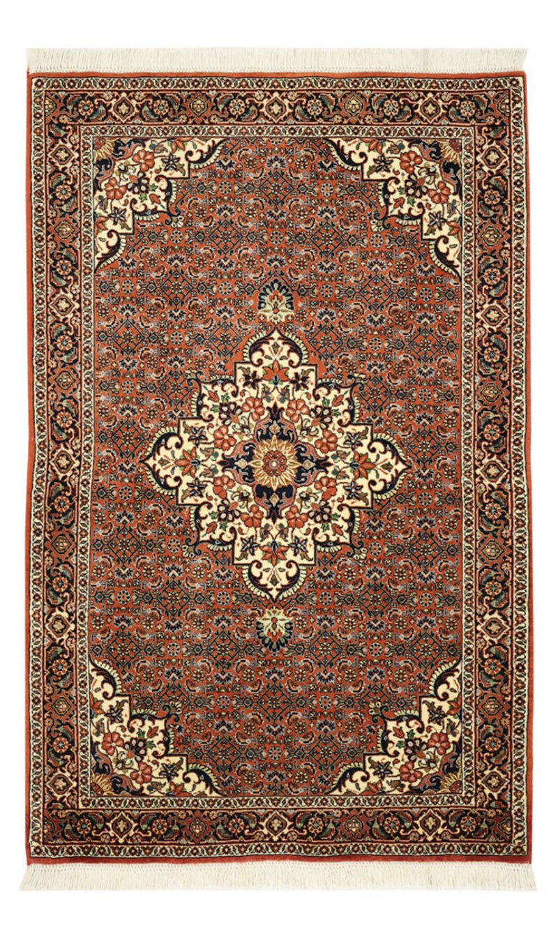 Perzisch tapijt - Bijar - 141 x 89 cm - donker beige