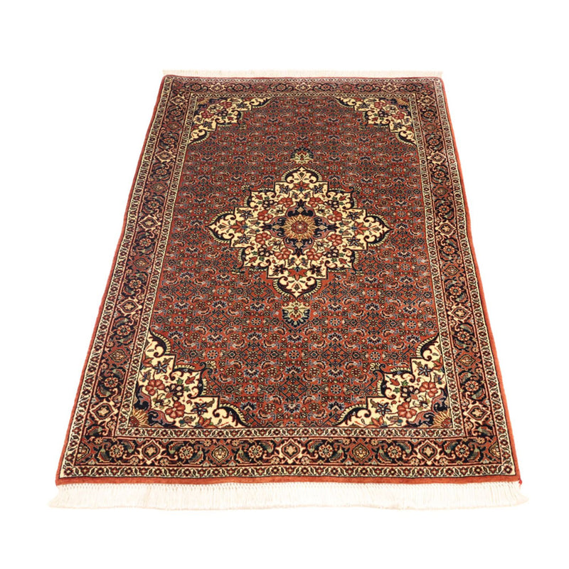 Perzisch tapijt - Bijar - 141 x 89 cm - donker beige