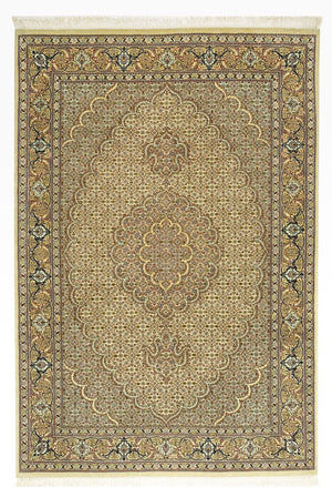 Perzisch tapijt - Tabriz - 148 x 102 cm - zand
