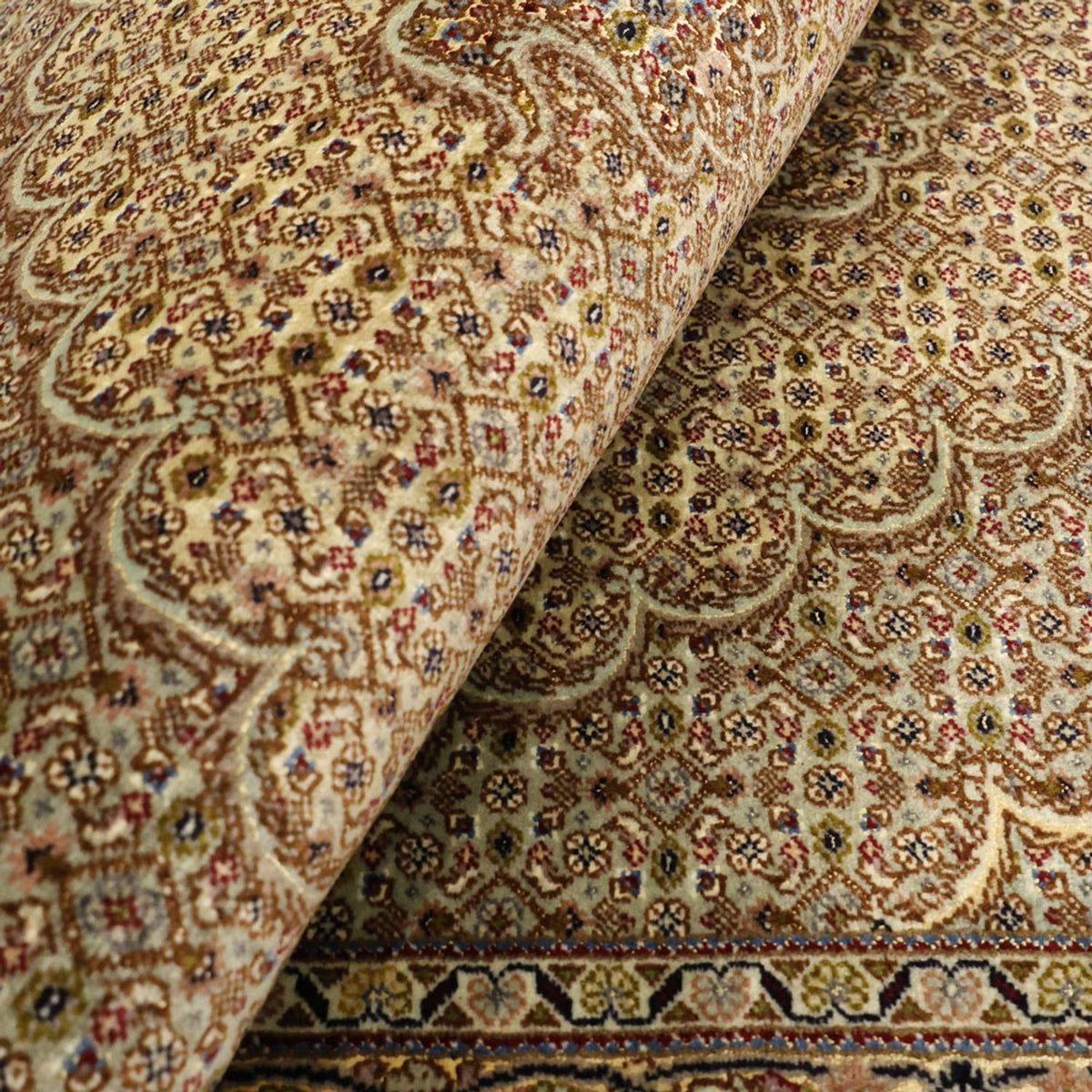 Perzisch tapijt - Tabriz - 148 x 102 cm - zand