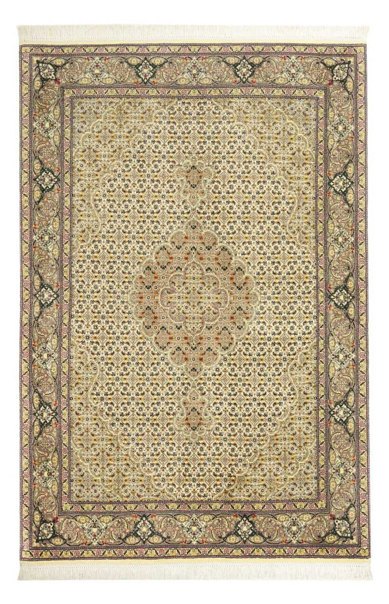 Perzisch tapijt - Tabriz - Royal - 152 x 101 cm - olijfgroen