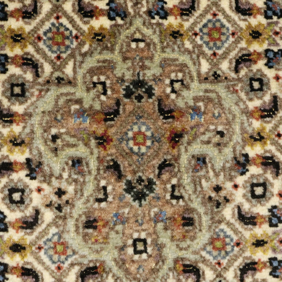 Perzisch tapijt - Tabriz - Royal - 152 x 101 cm - olijfgroen