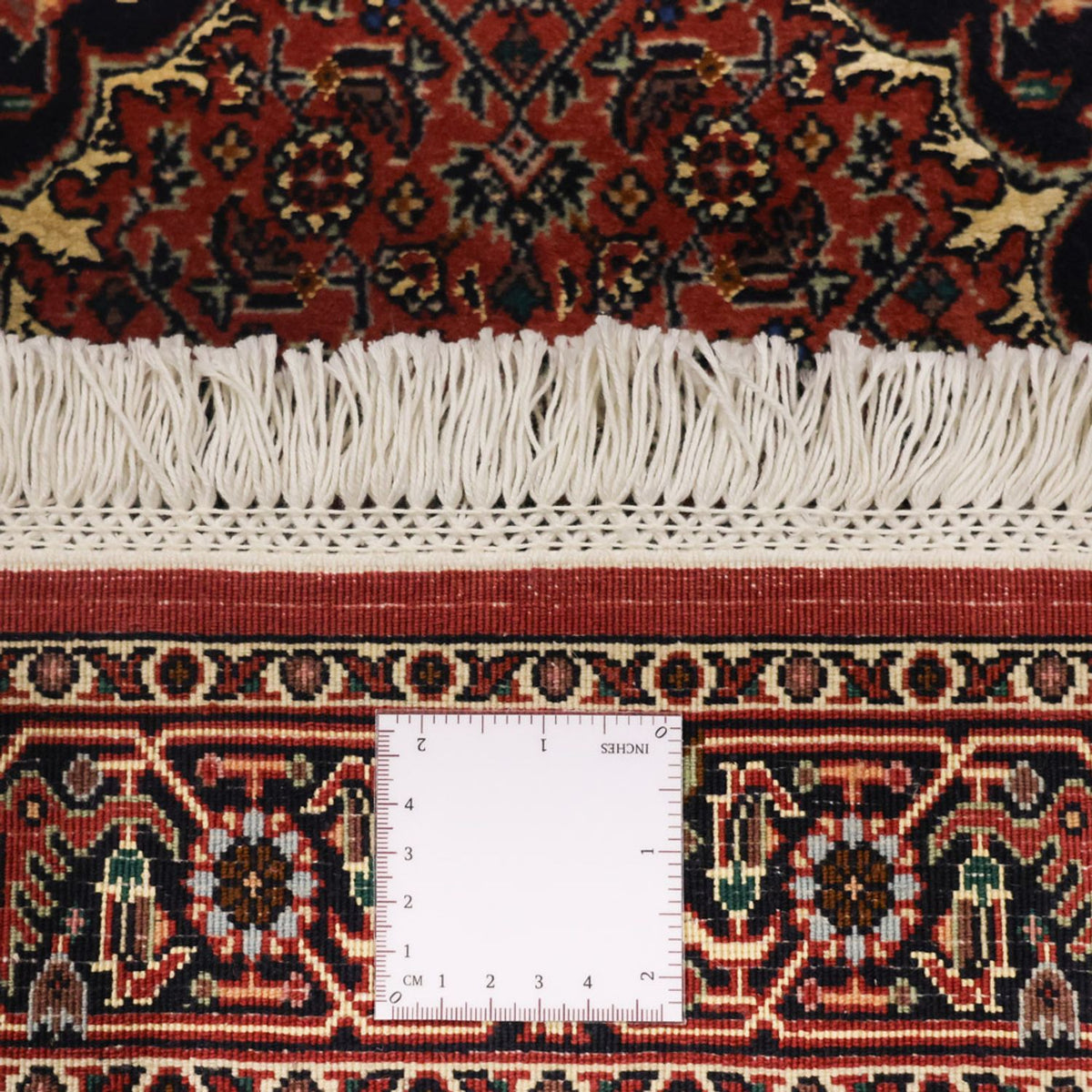 Perzisch tapijt - Bijar - 139 x 68 cm - donkerrood