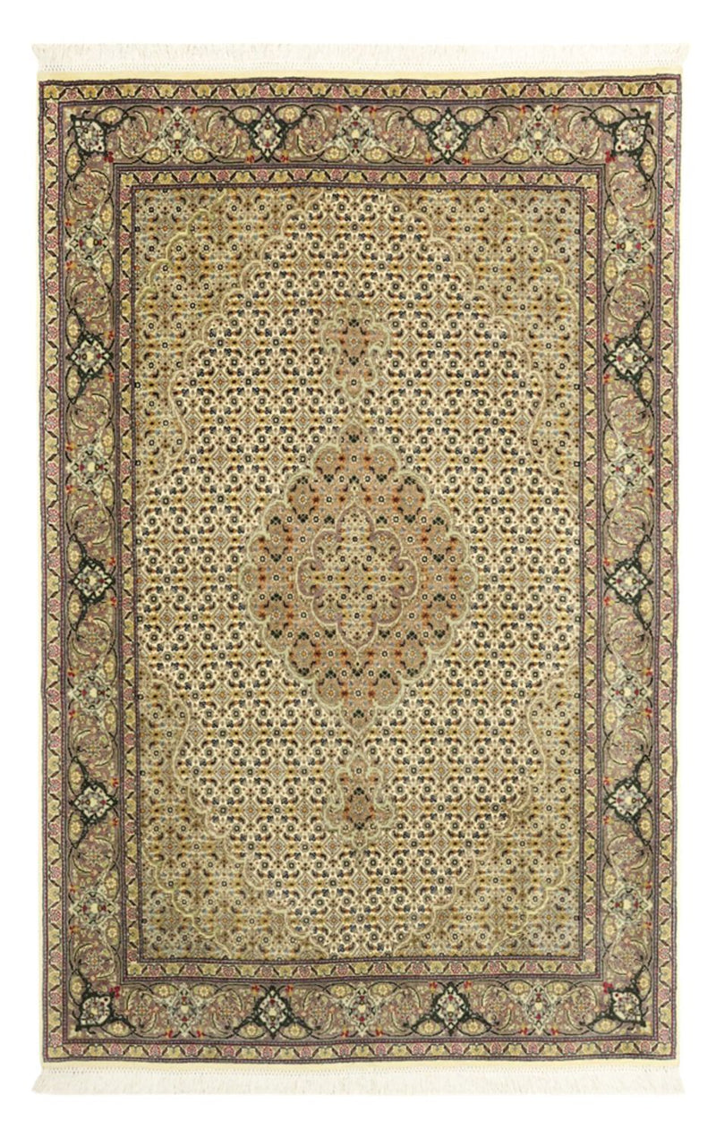 Perzisch tapijt - Tabriz - Royal - 152 x 101 cm - zand