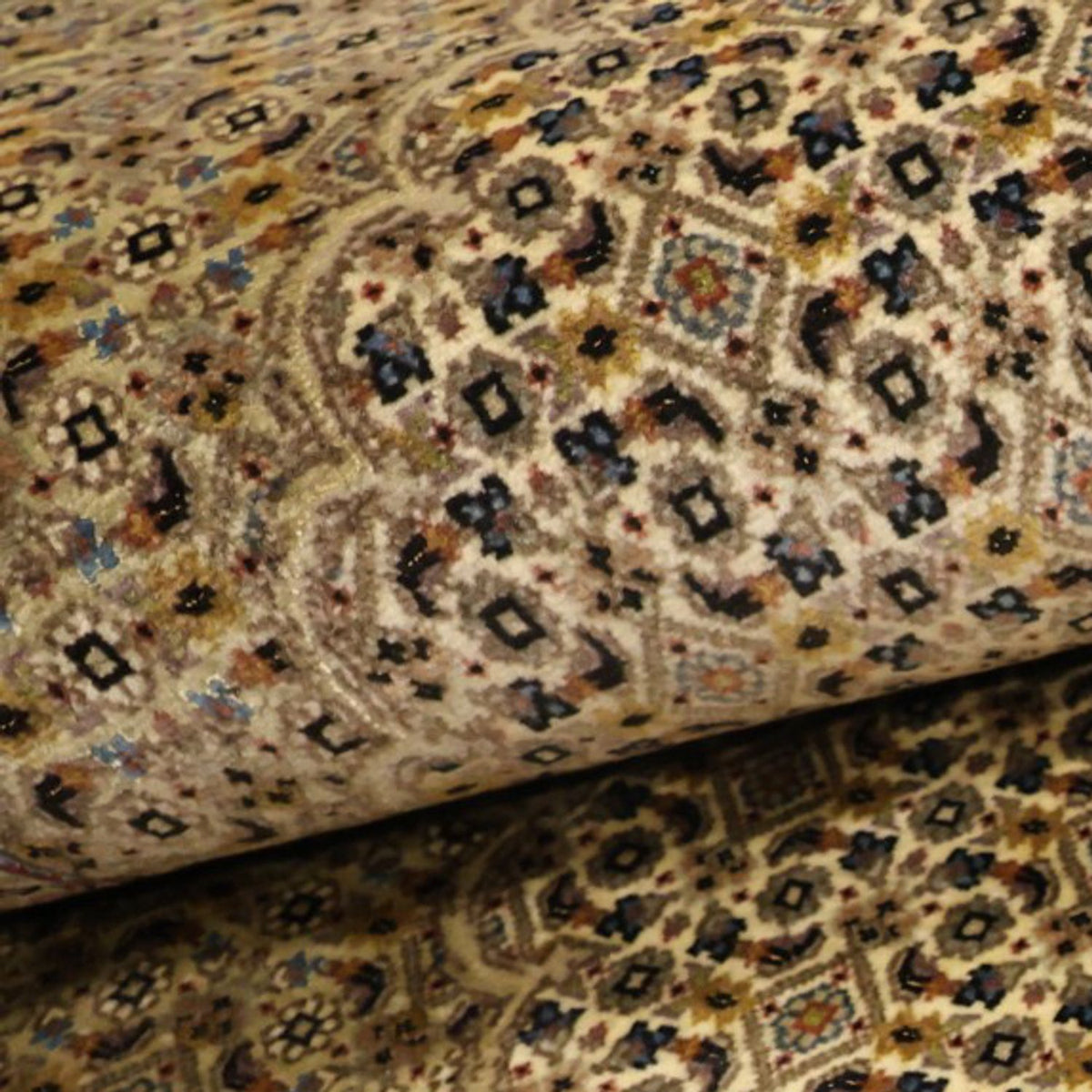 Perzisch tapijt - Tabriz - Royal - 152 x 101 cm - zand