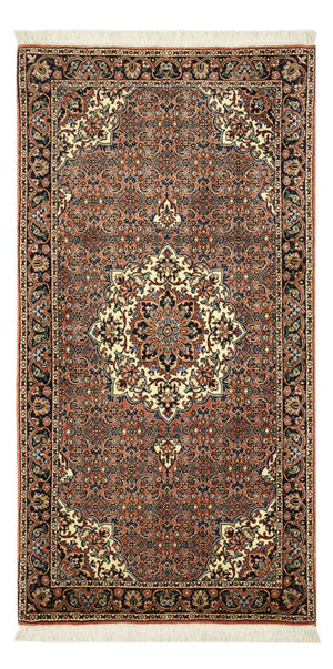 Perzisch tapijt - Bijar - 144 x 70 cm - donker beige