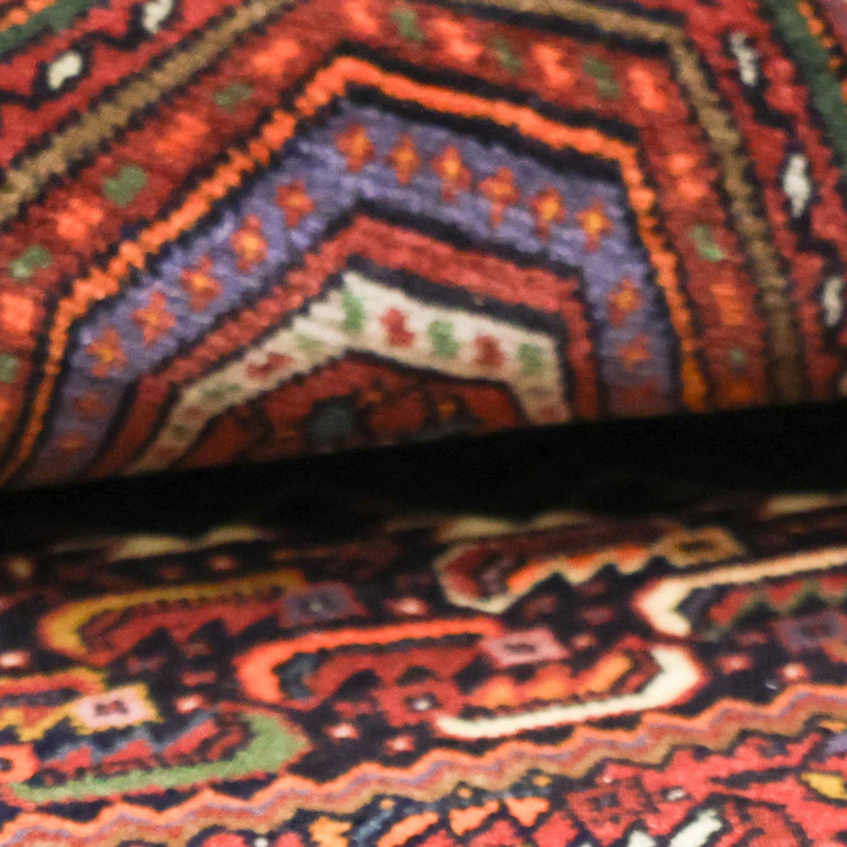 Perzisch Tapijt - Nomadisch - 150 x 100 cm - donkerrood